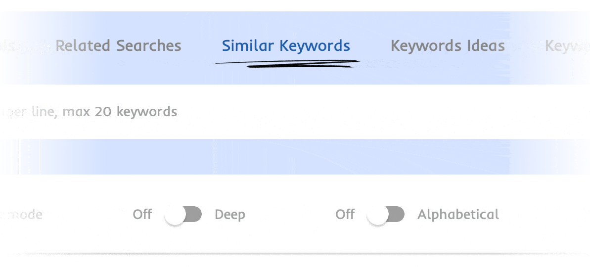 Long Tail Keyword Tool (Similar Keywords) Long Tail Keyword Research Tool