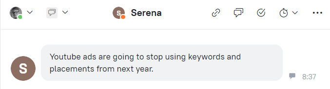 "YouTube ads are going to stop using keywords and placements"